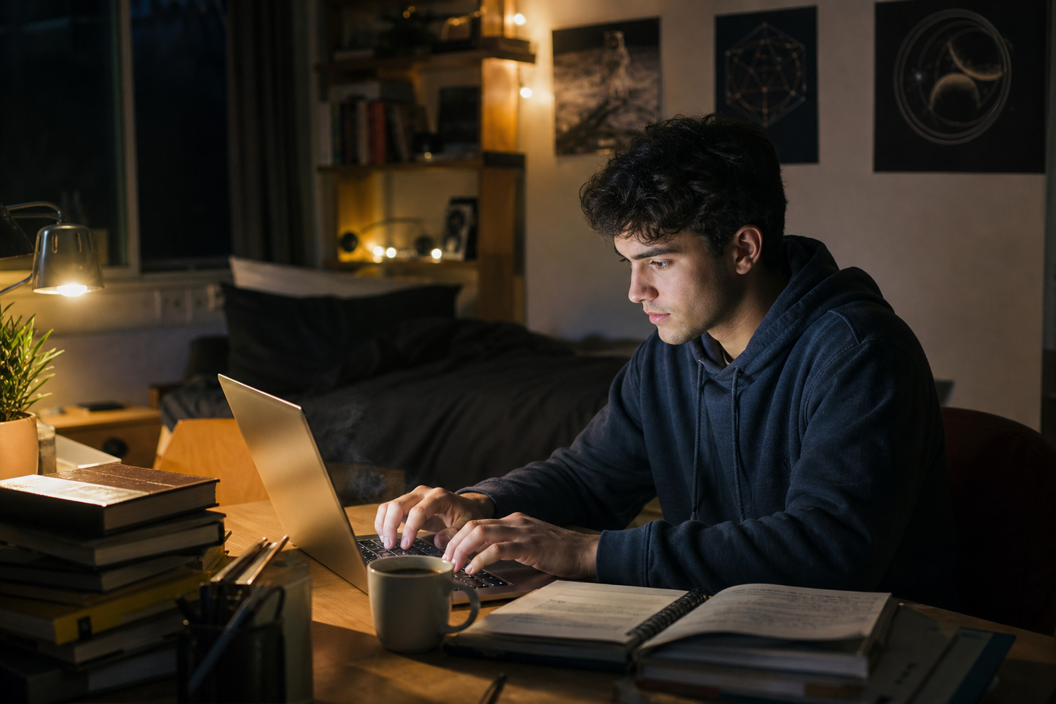 College Student Coding Website Alone
