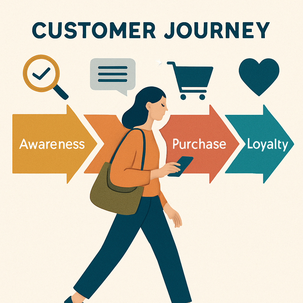 Consumer Moving Through the Customer Journey-1