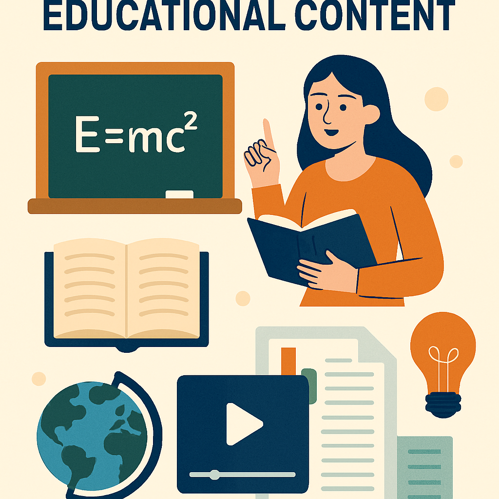 Learning about educational content-1