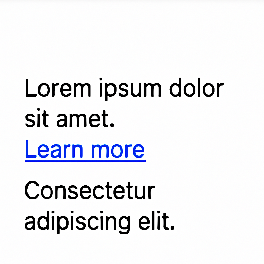 blue underlined link on a website-1