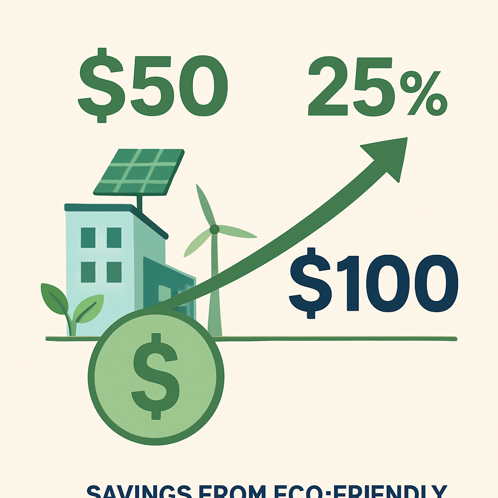 how a customer will understand how much they save based on eco friendly sustainable infrastructure-1
