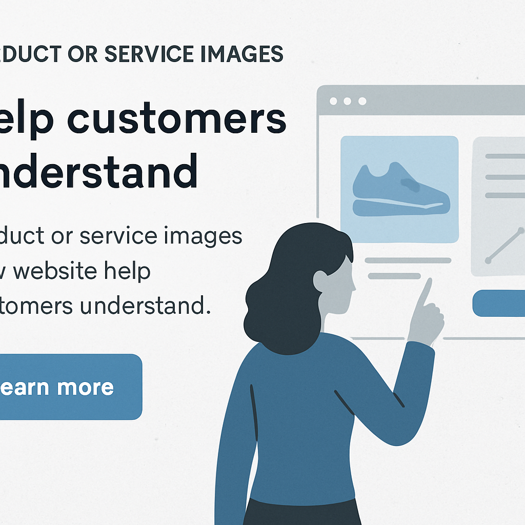 product or servie images on a website help customers understand-1